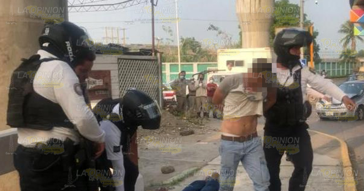 Peliculesca persecución deja tres detenidos