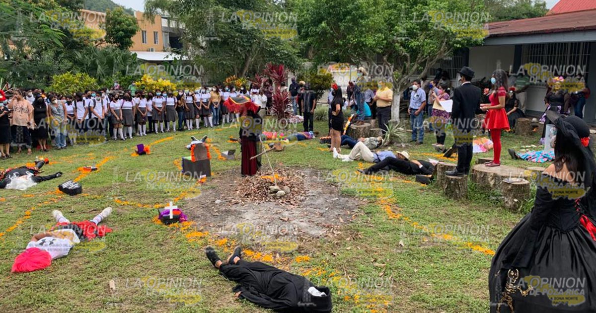 Promueven la cultura y tradiciones en estudiantes