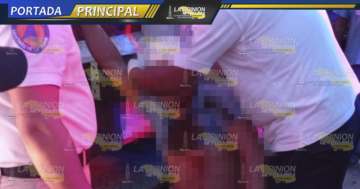 Recibe machetazo en la cabeza