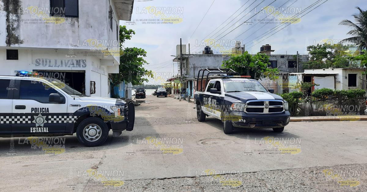 Reporte de detonaciones moviliza a policías en Tecolutla