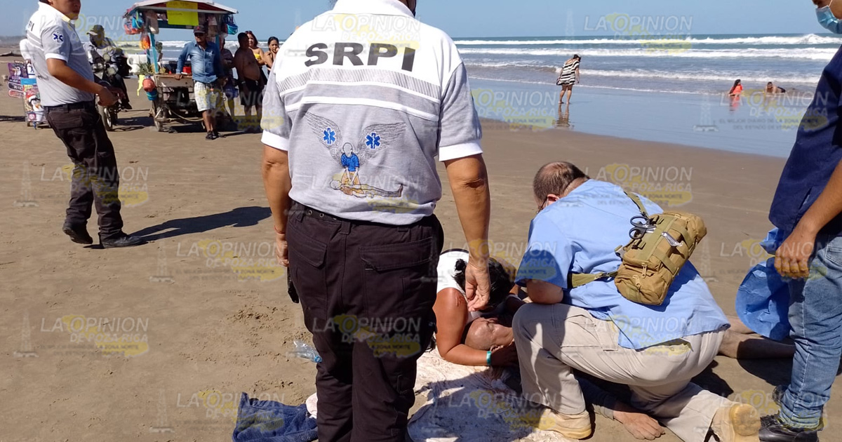 Salva a su hijo y muere ahogado