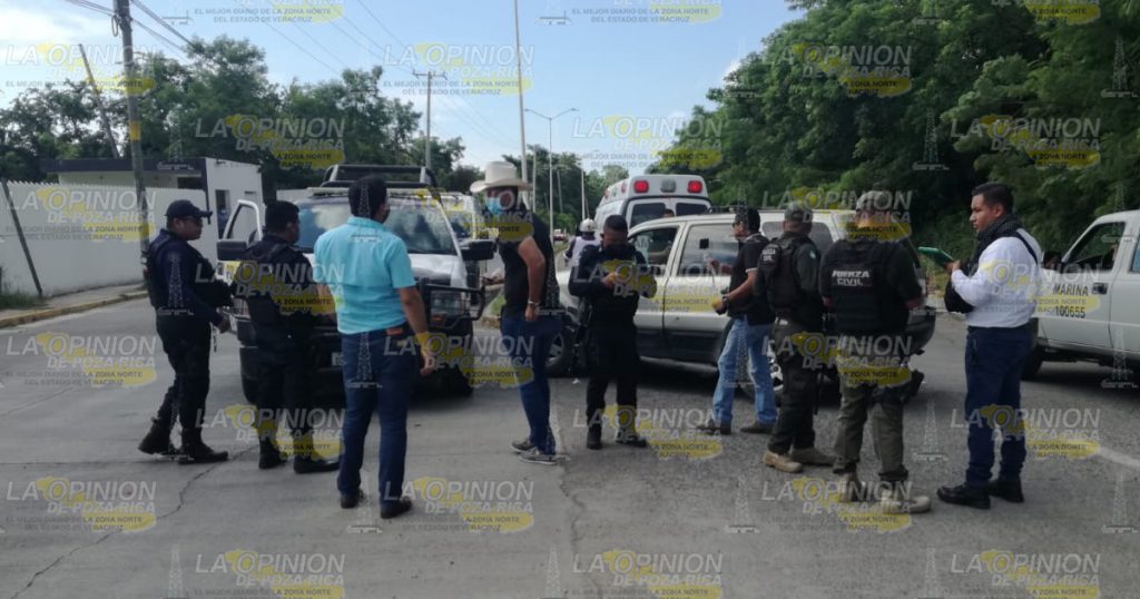 Mujeres heridas en choque con patrulla en la Tuxpan- Tamiahua