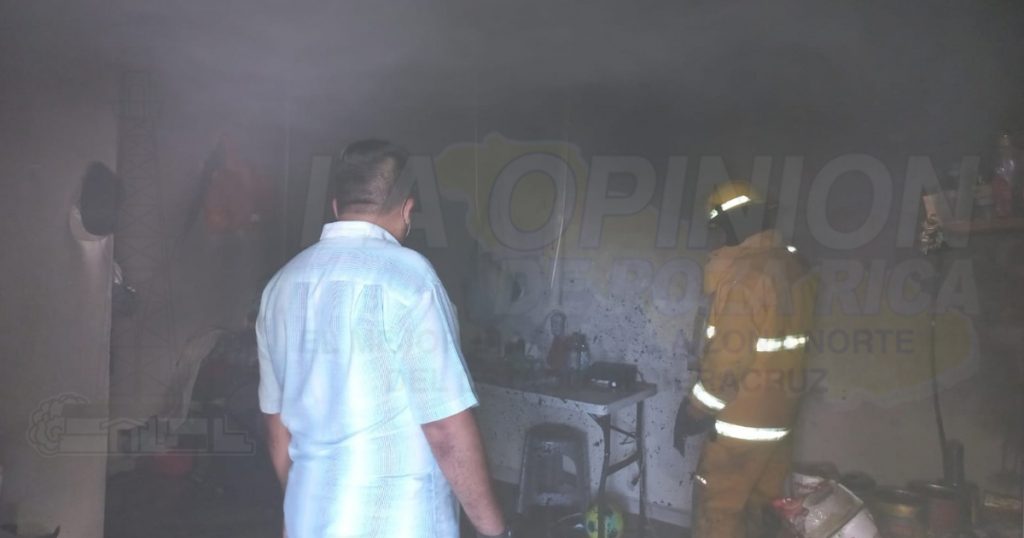 ¡Incendio en una cuartería!