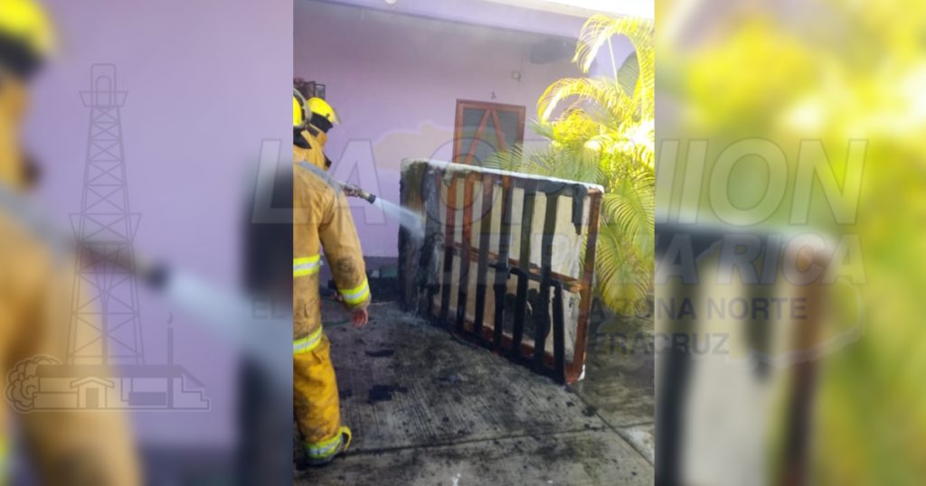 ¡Incendio en una cuartería!