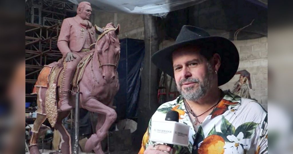 Vicente Fernández tendrá su escultura de dos toneladas en bronce