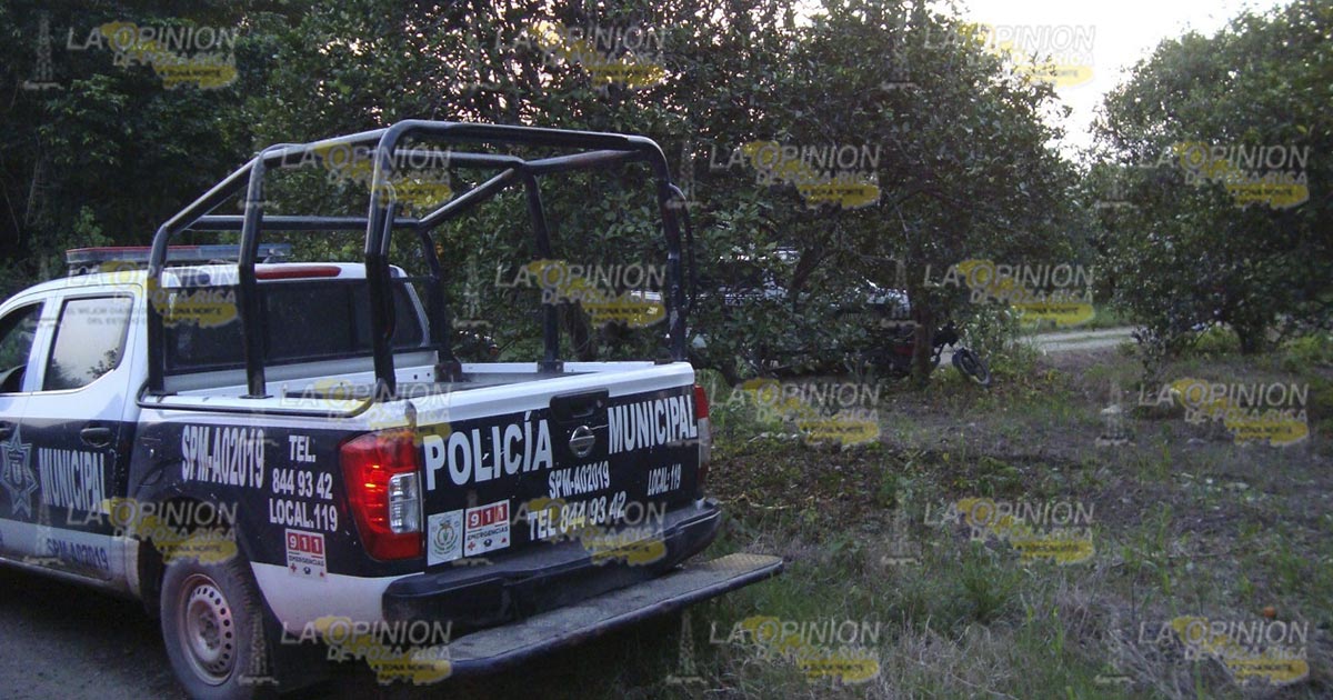 Abuelito fue a su parcela y apareció muerto en Álamo