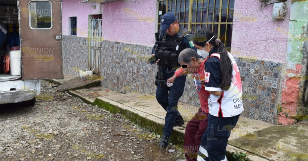 Abuelito por poco y muere calcinado