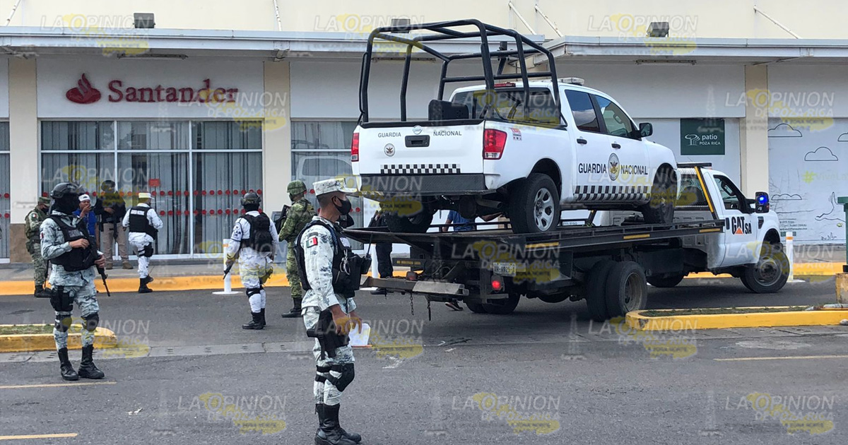 ¡Aseguran patrulla clonada de Guardia Nacional!
