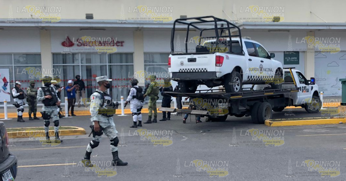 ¡Aseguran patrulla clonada de Guardia Nacional!