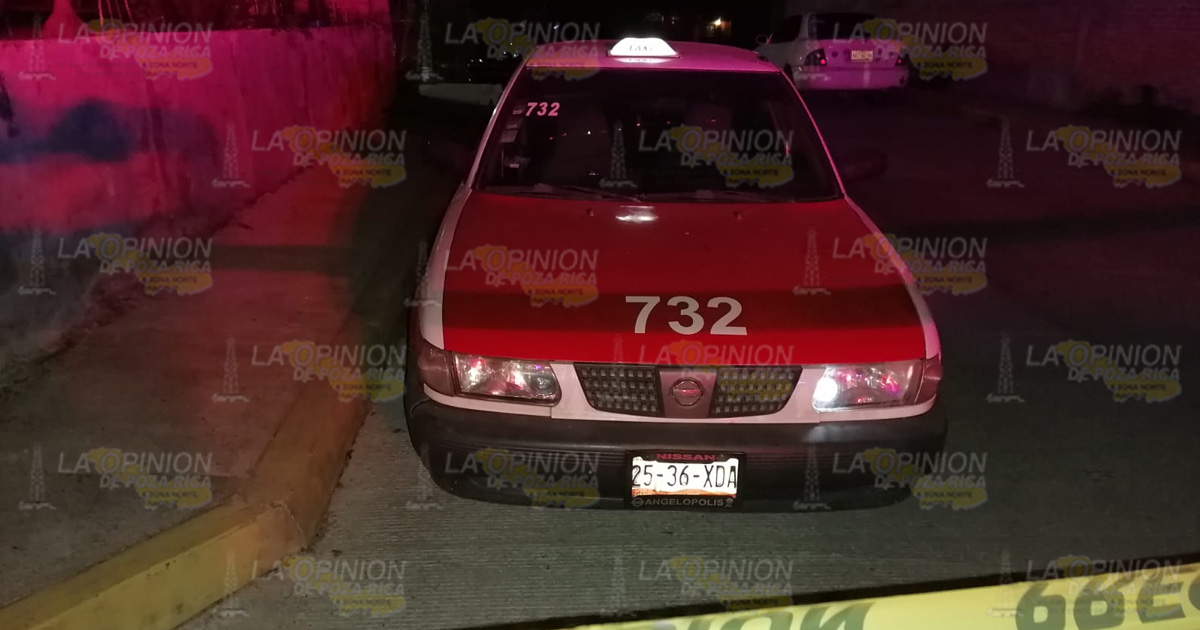 Asesinan a taxista a balazos