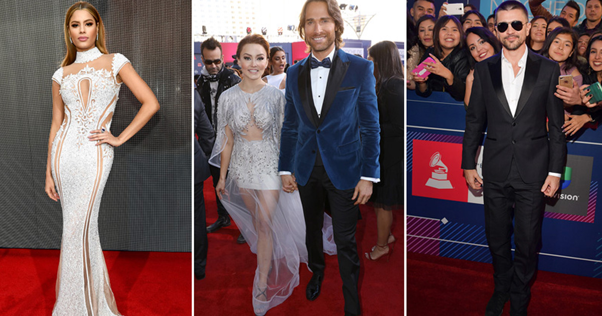 Así se vivió la alfombra roja de los Latin Grammy 2021