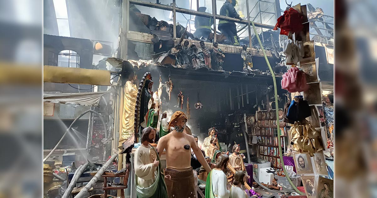 Sofocan al 100% incendio en Mercado de Sonora2