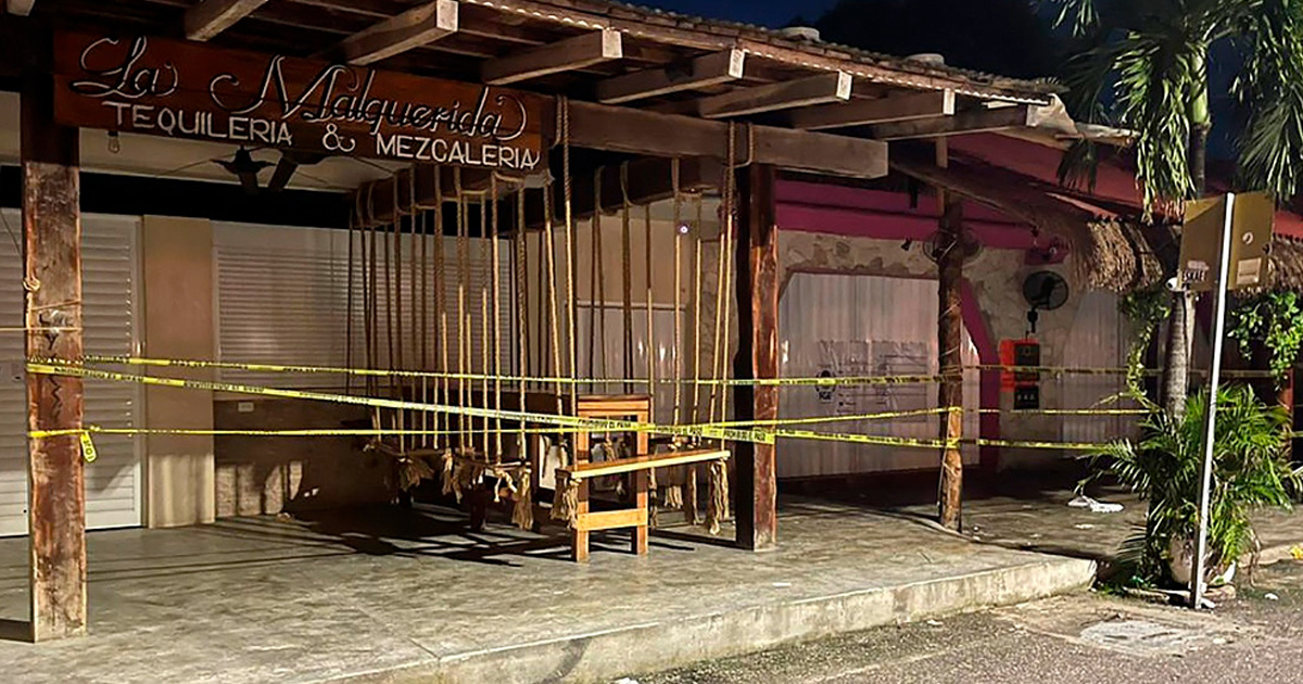 Caen 8 presuntos implicados en balacera en Tulum que dejó dos turistas muertas