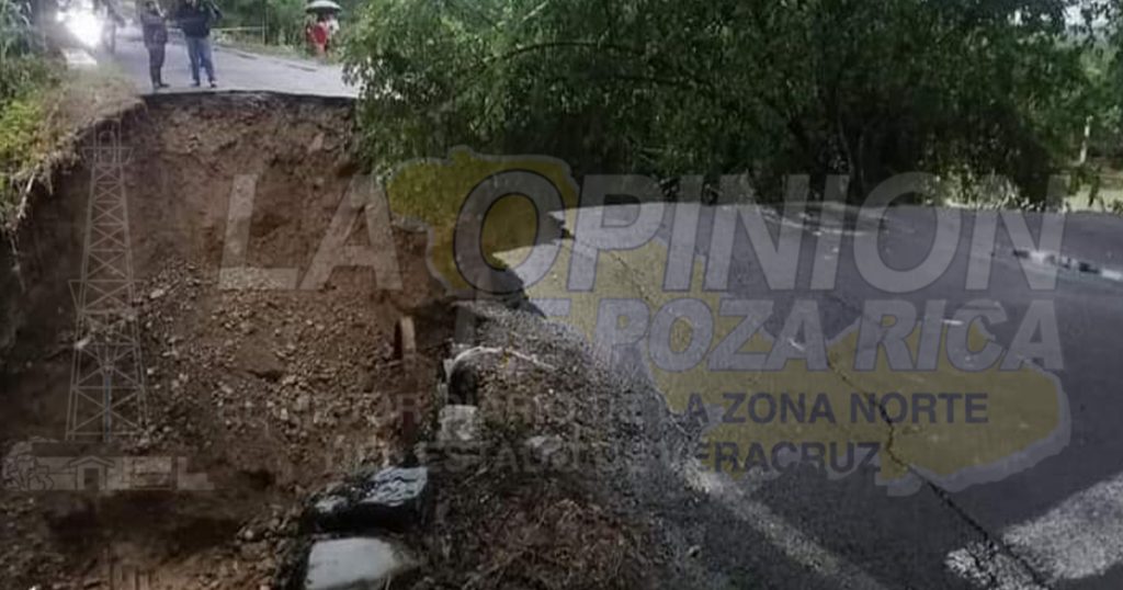 Se abrió la carretera; cerrado el paso carretera Martínez - Misantla