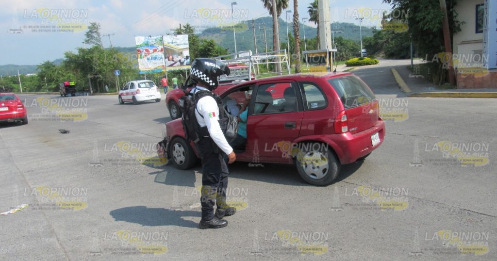 Choque provoca cuantiosos daños