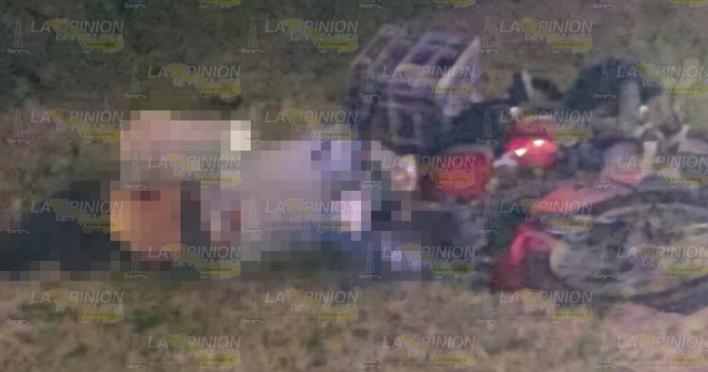 Derrapó y murió; iba para su casa