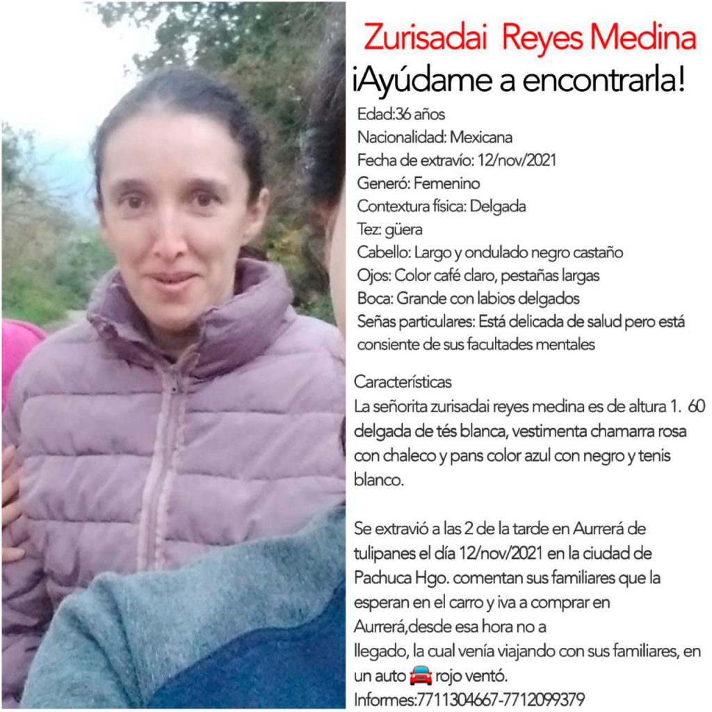 Desaparece mujer de Tianguistengo