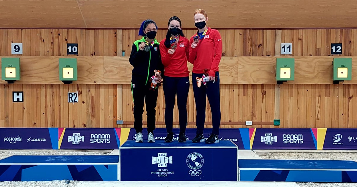 Elizabeth Nieves conquista plata en inicio del tiro deportivo panamericano juvenil
