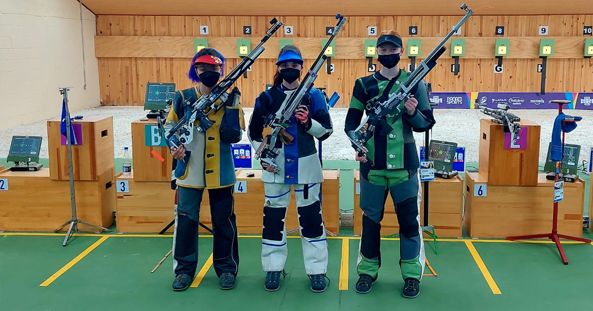 Elizabeth Nieves conquista plata en inicio del tiro deportivo panamericano juvenil