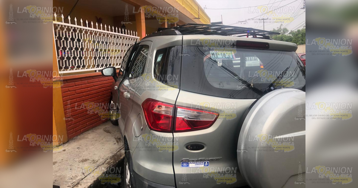 Encontronazo en la colonia Camacho