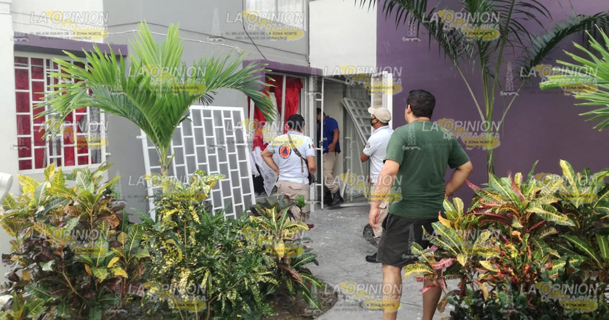 Explosión en un condominio