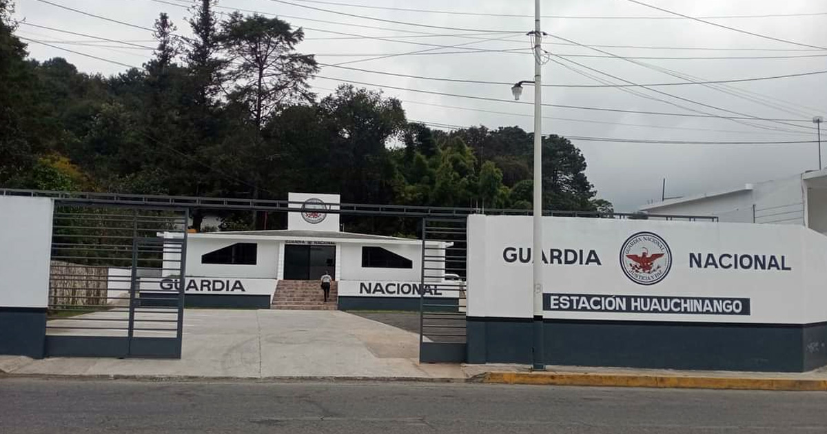 Inaugura Guardia Nacional instalaciones en Huauchinango