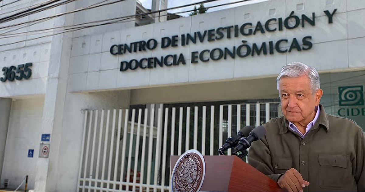 CIDE también se derechizó: AMLO CIDE también se derechizó: AMLO
