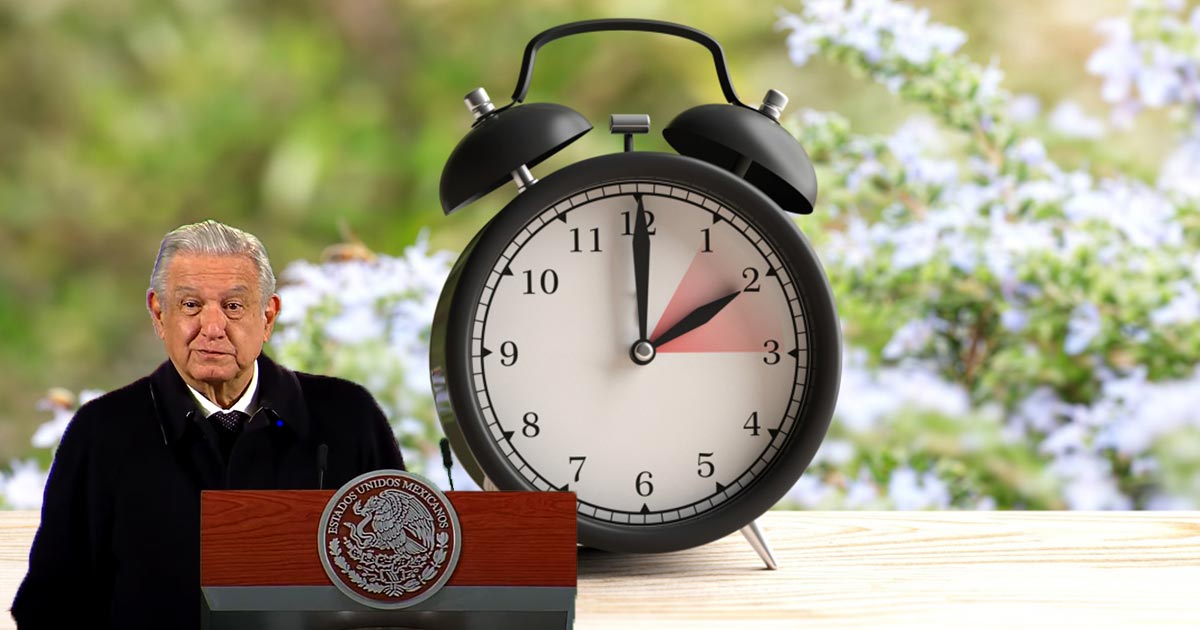 Horario de verano sí ayuda, reconoce AMLO