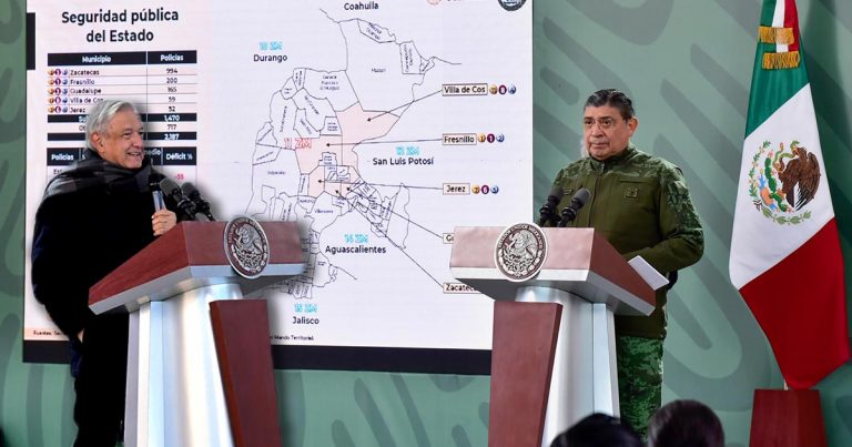 No están solos: AMLO a Zacatecas