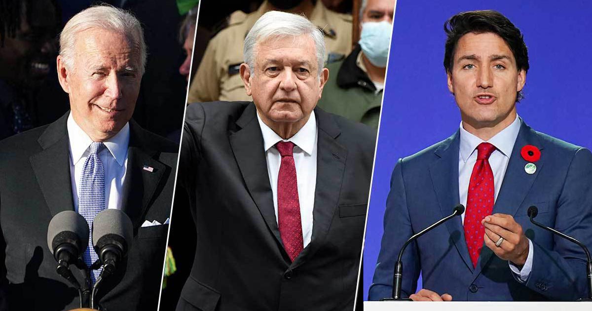 AMLO se reunirá con Biden y Trudeau el 18 de noviembre
