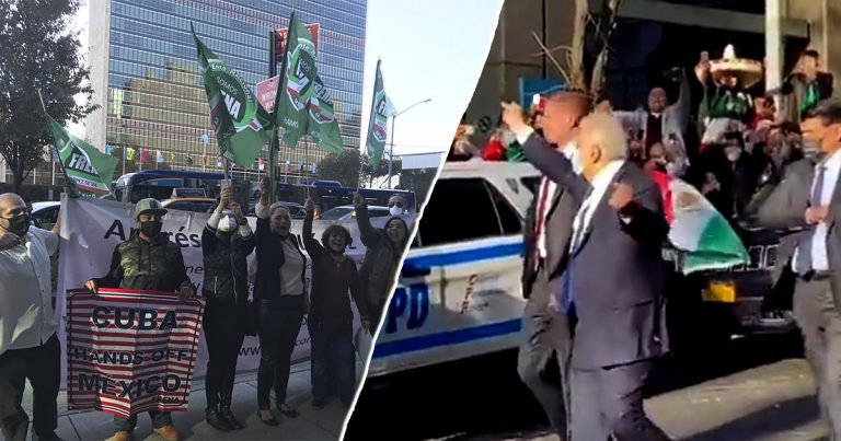 AMLO moviliza a simpatizantes y FRENA en Nueva York