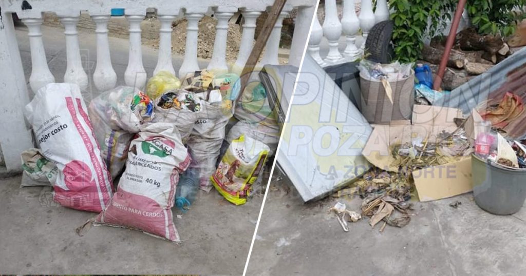 No pasa el camión recolector en la colonia Progreso de Papantla