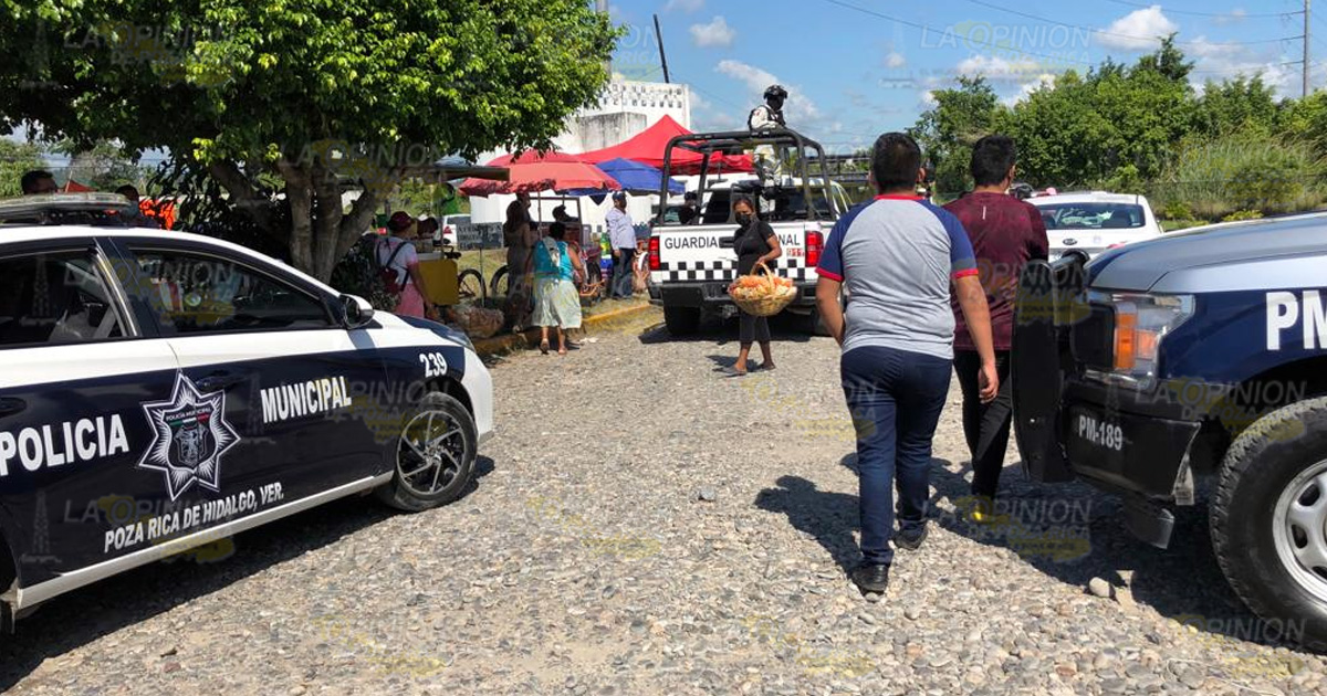 Operativo conjunto en el Panteón Jardines de los Ángeles