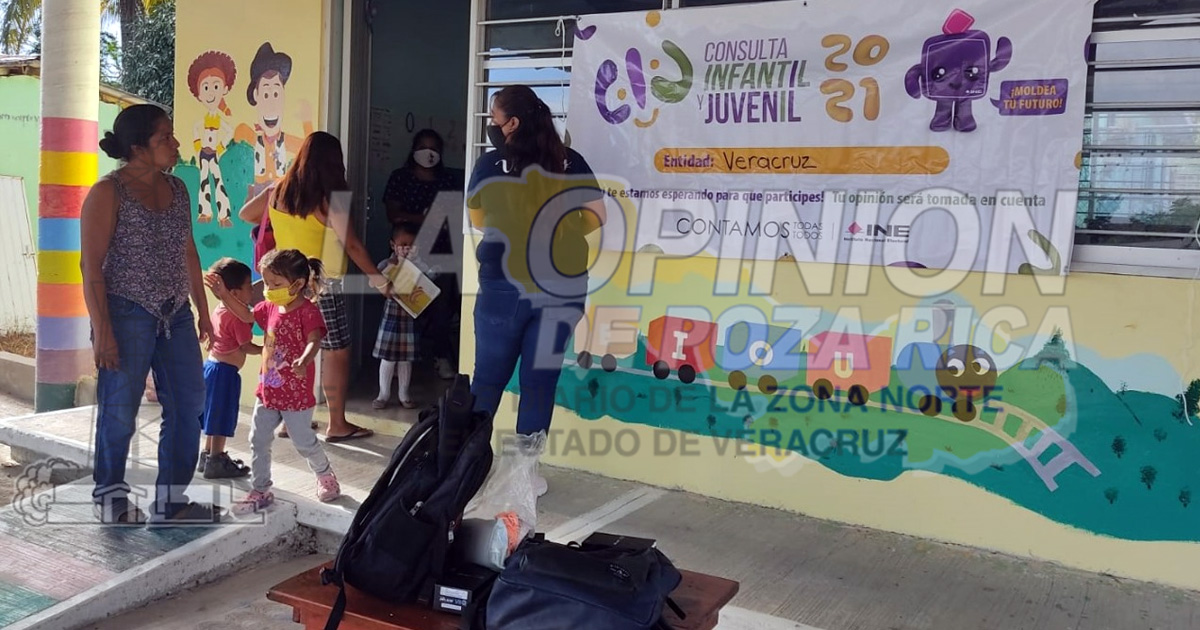 Participan en Consulta del INE más de 8 mil niños y adolescentes