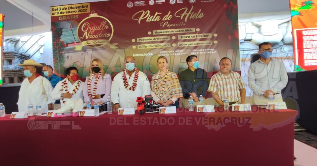 Presentan programa Orgullo Navideño, instalarán pista de hielo