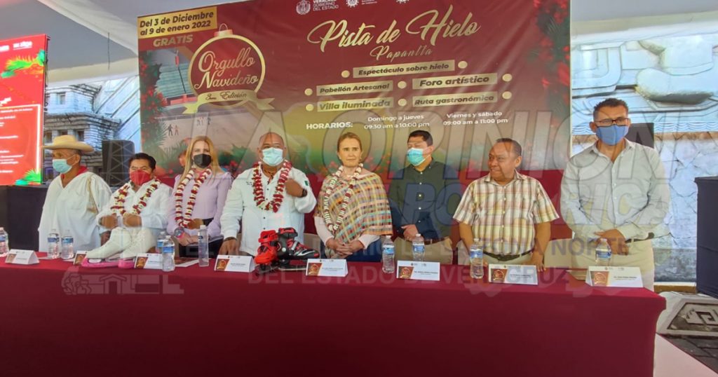 Presentan programa Orgullo Navideño, instalarán pista de hielo