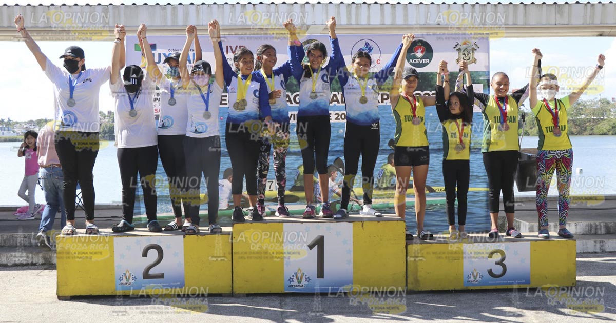 Querétaro y Tuxpan acaparan medallas en Regata Nacional 2021