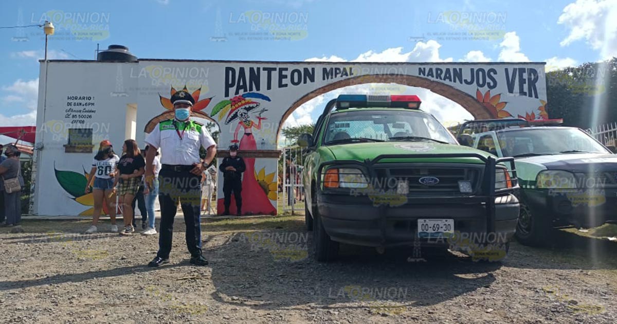 Saldo blanco en Naranjos por puente del Día de Muertos