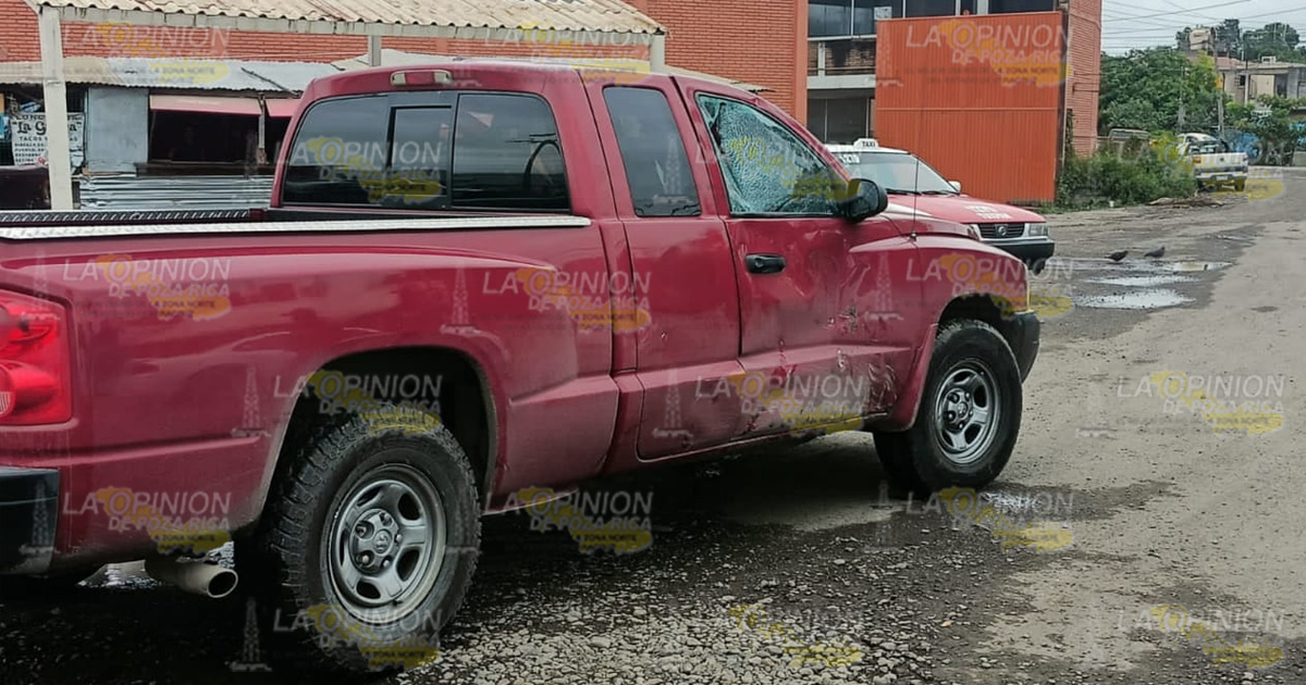 Se impacta en una camioneta