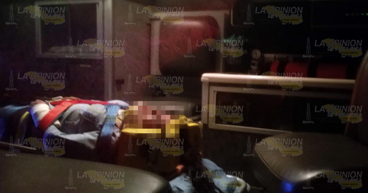 Se salva de morir prensado