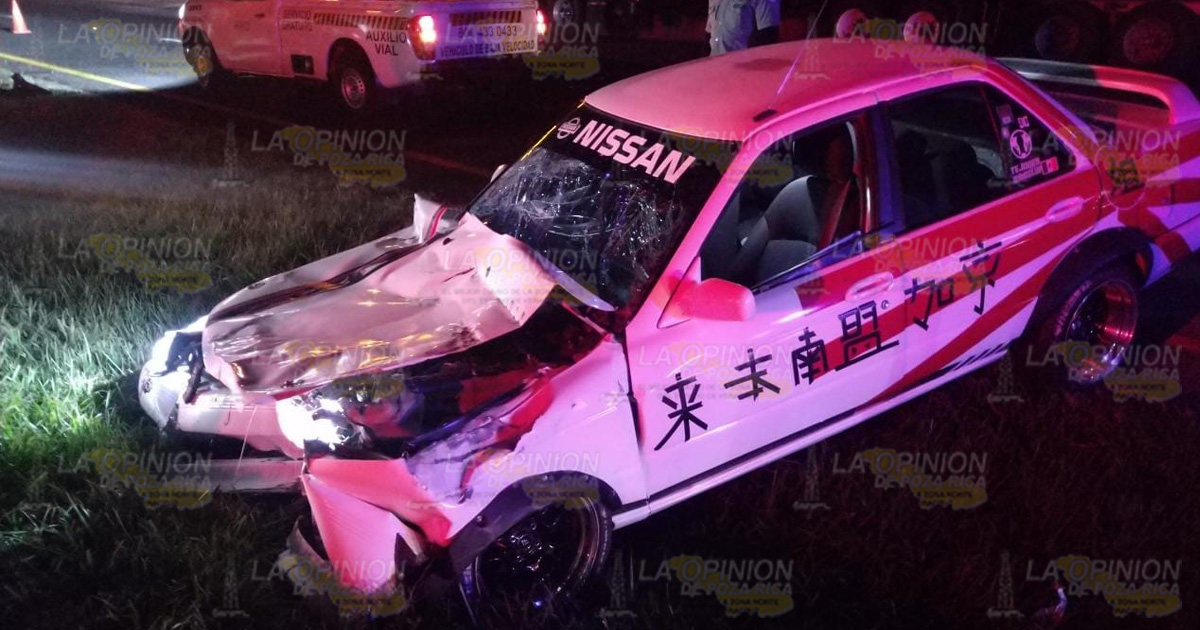 Se salva de morir prensado