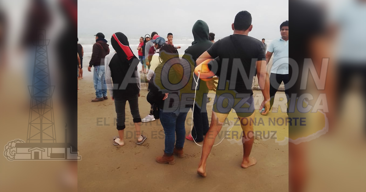 Viene a divertirse y se ahoga