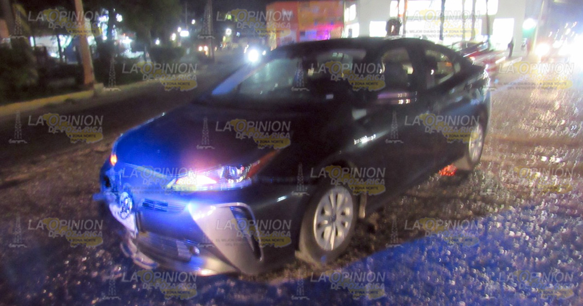 ¡Fuerte encontronazo!