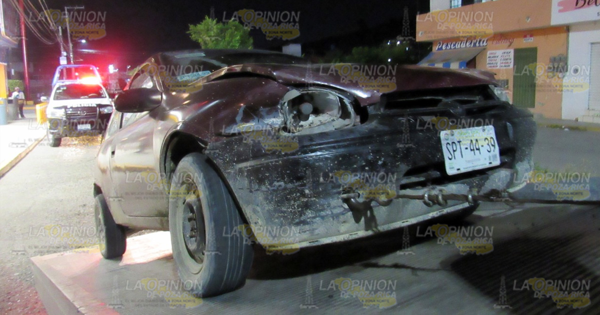 ¡Fuerte encontronazo!