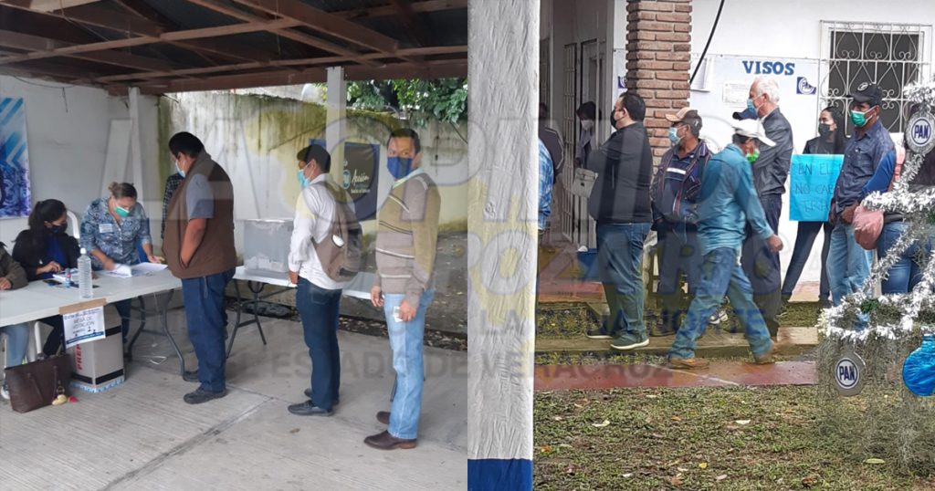Accidentada jornada electoral panista