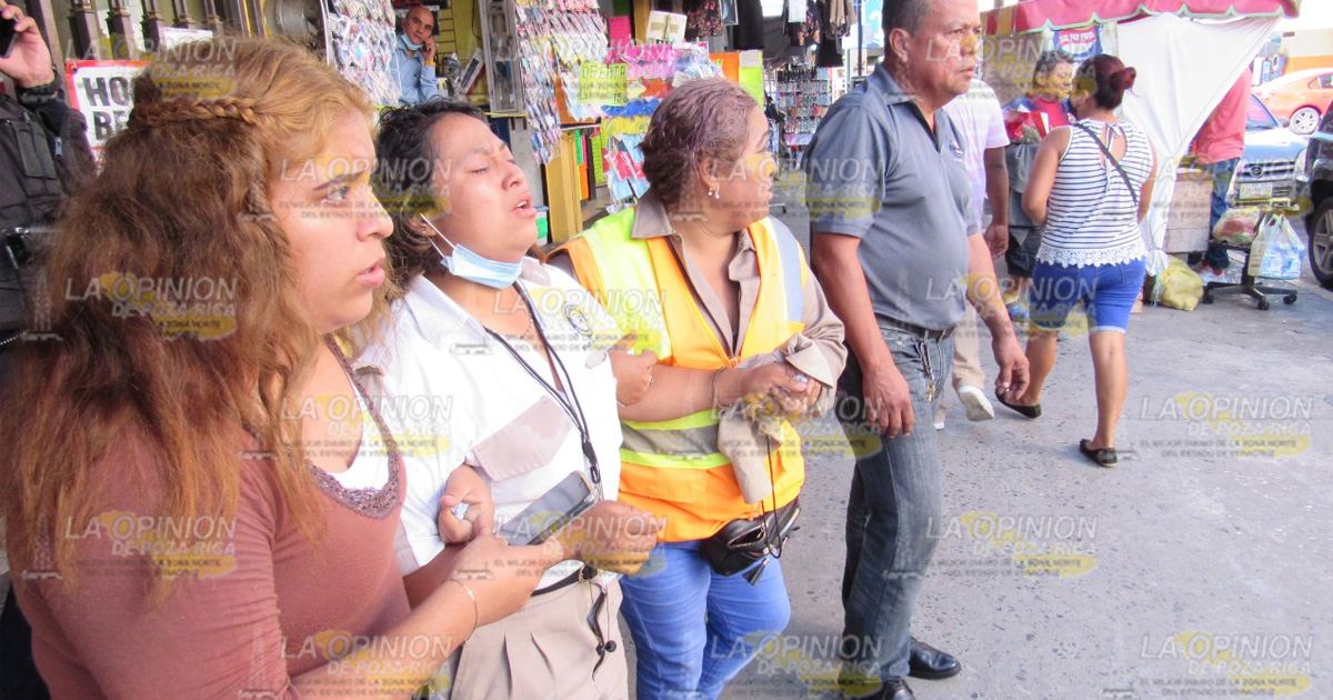 Adicta atacó a una guardia de seguridad