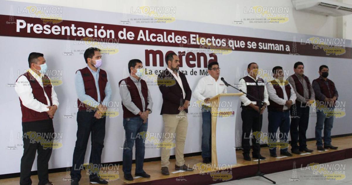 Alcaldes electos brincan a Morena antes de rendir protesta Alcaldes electos brincan a Morena antes de rendir protesta