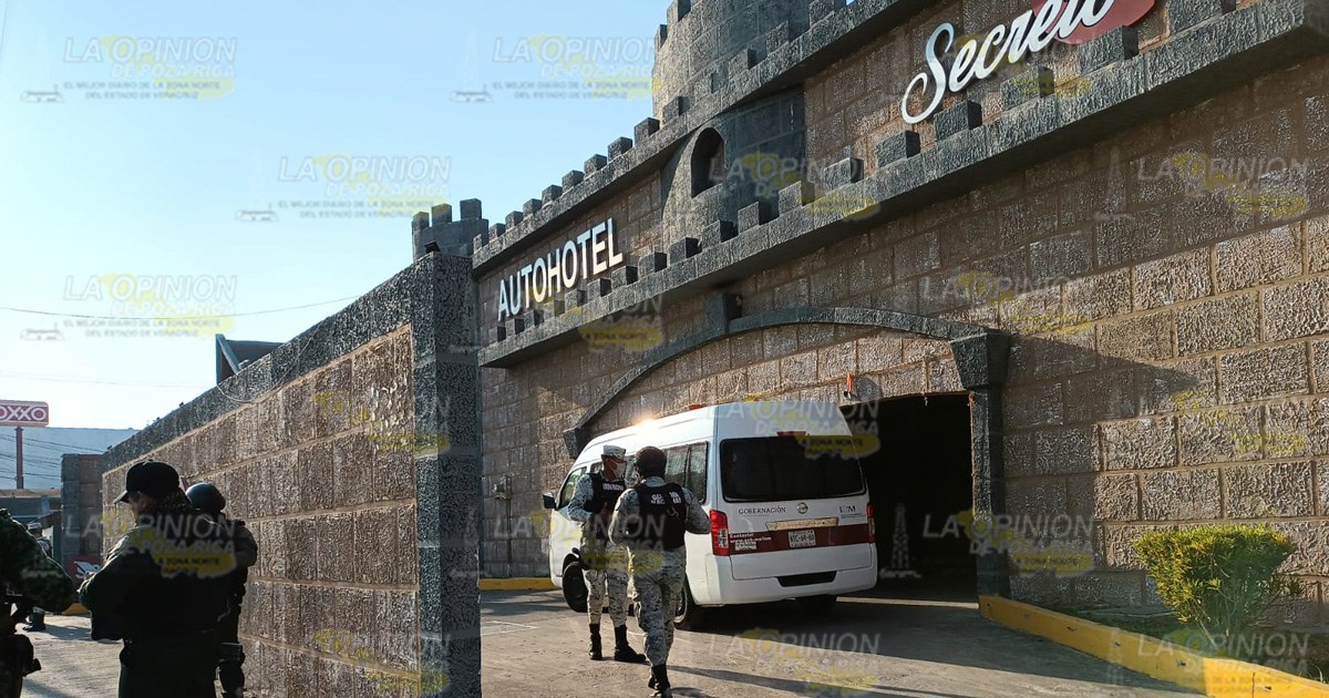 Aseguran indocumentados en el Motel El Secreto