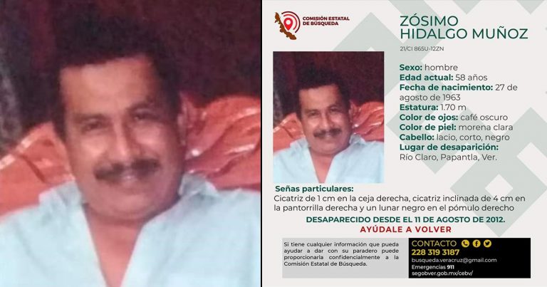 Buscan a papanteco desaparecido hace casi una década