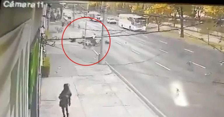 Difunden momento de atropellamiento de peregrinos en CDMX